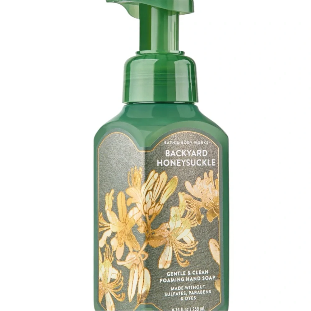 NEW 3X Bath & Body Works BACKYARD HONEYSUCKLE Foam Hand Soap Collection Bundle - Picture 2 of 4